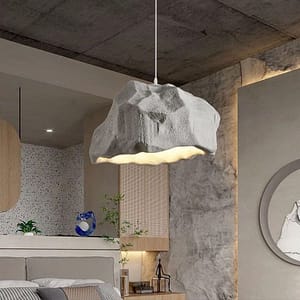 Modern Wabi Sabi Hanging Lamp Led Chandeliers Ceiling Indoor Designer Kitchen Dinning Pendant Lights For Living Room