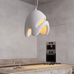  Wabi Sabi Resin Pendant Lamp