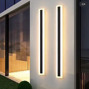 Waterproof Long Wall Light Modern Ip65 Outdoor Lighting