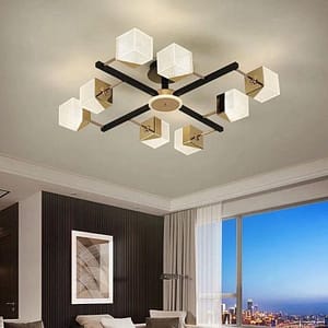 Cubist Alabaster Cluster Ceiling