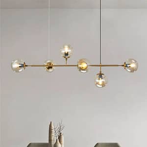 Glass Ball Lampshade Nordic Chandeliers