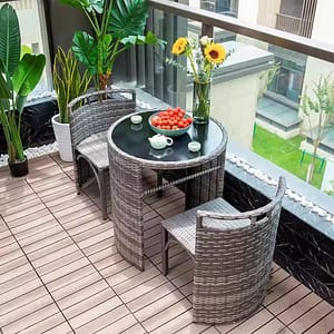 Rattan Bistro Garden Set