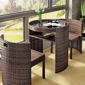 Patio set rattan dining sets