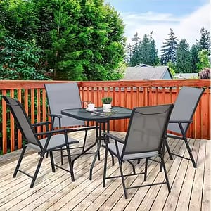 Foldable Armchair Patio Outdoor Furniture