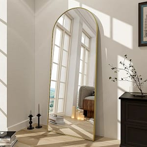 Arched Floor Full Length Mirror