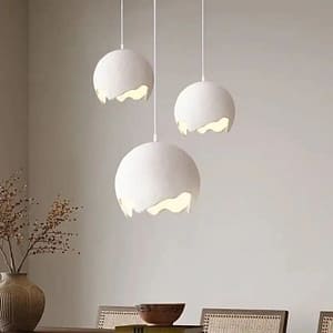 Eggshell Shape Resin Light