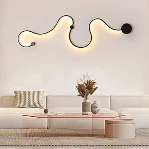 Snake wall light