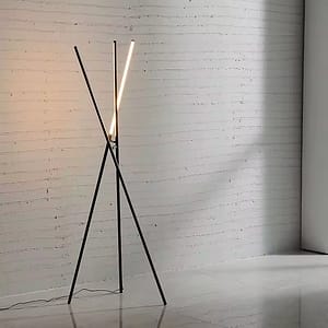 Minimalist creative three-fork floor Lamp