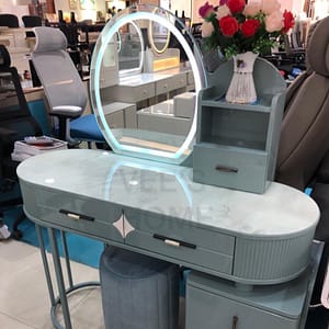 Modern Luxury Dressing Table With Mirror And Drawers Home Furniture