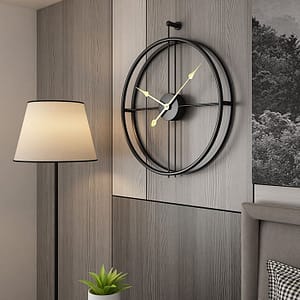 European style wall clock