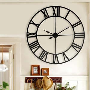 Art Taiwan Quartz Skeleton Clock