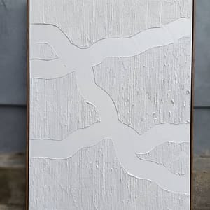 JZ Home Decor Large Canvas Hand Artwork 3D Texture