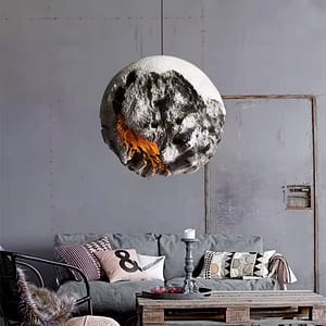 irregular planet Wabi Sabi hanging Lamp