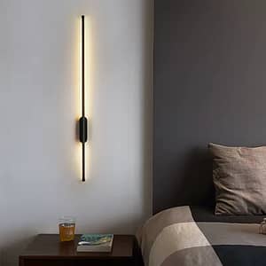 Hot Selling Long Tube Modern LED Indoor Bedside Wall Lamp Warm White