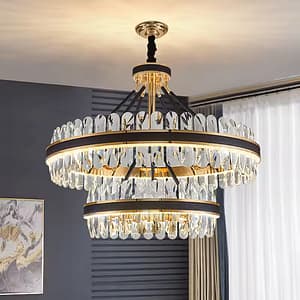 Modern Ceiling Pendant Crystal Hanging Light