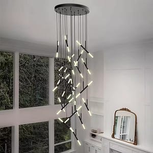 Revolving Staircase Chandelier