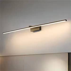 Minimalist bright long bathroom sink Light