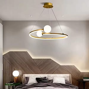 Nordic Ring Led Ceiling Chandelair