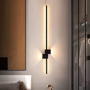 Modern minimalist style linear lighting LED wall lamp