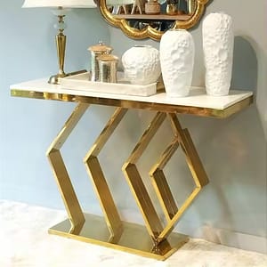 Entryway Living room Corner Wood Console