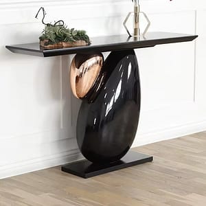 Accent modern coffee console