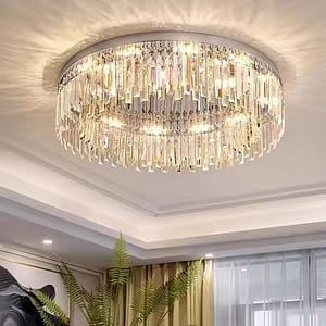 Lustre Modern Led Crystal Chandelier