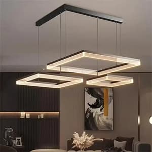 Round Square Shape Chandelier