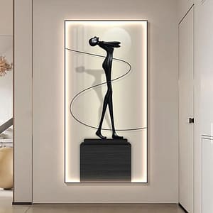Modern light luxury entrance hall decoration painting