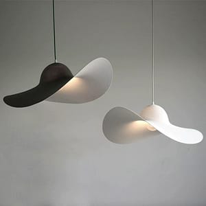 Straw Hat drop light