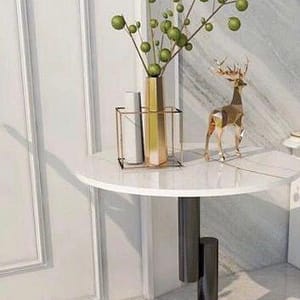 Furniture Durable Iron Art Light Luxury Metal Coffee Side Table