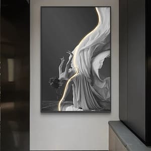 Modern simple beauty horse back porch decoration painting