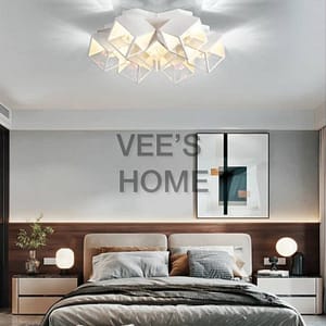 Creative bedroom ceiling lamp modern simple warm romantic master bedroom light