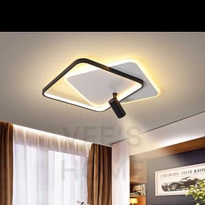 Ceiling lamp LED spotlight simple modern Nordic new style atmospheric square