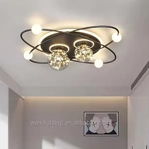 Factory Wholesale Crystal Glass Ball Ceiling Light