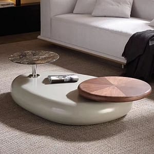 Egg shell coffee table