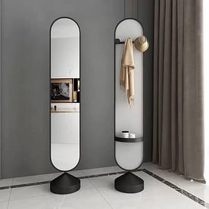 Verdical Modern Simplicity 360 Degree Rotatable Floor Mirror