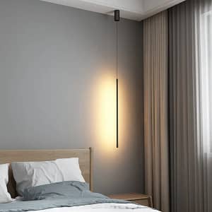Long Strip LED Pendant Chandelier