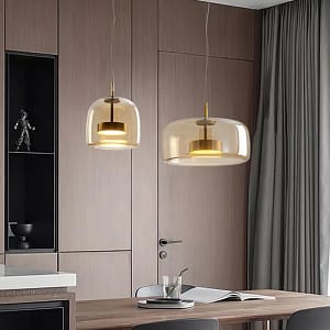Nordic modern luxury glass chandelier