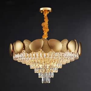 Crystal Flower Style Hanging Lamp