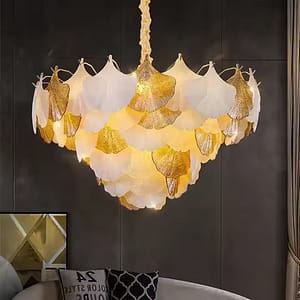Glass ceiling lights