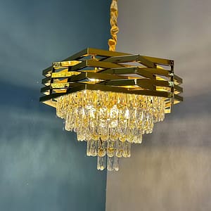 Creative Art Pendant Lamps E14 Simple Crystal Chandelier