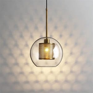 Nordic minimalist glass ball Pendant Lights