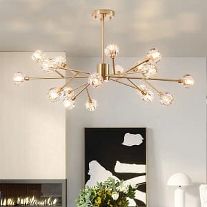 Crystal Sputnik Chandeliers