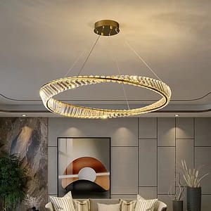 Luxury Crystal Chandelier Round