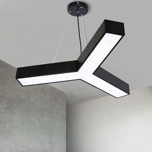 Y shape ceiling pendant light