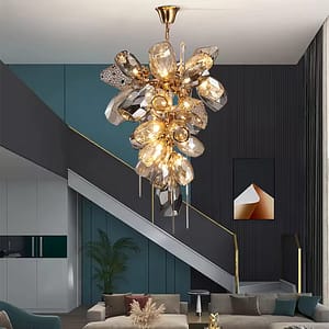 Villa Blown Crystal Circle Glass