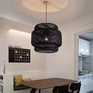 Handmade lamps rattan art chandelier