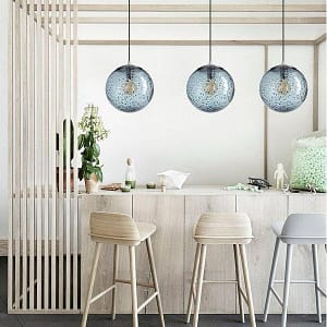 Modern Pendant Lamp Ball Glass