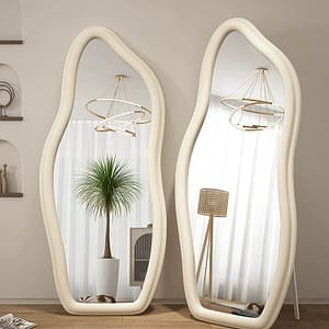 Full body mirror, household fitting mirror