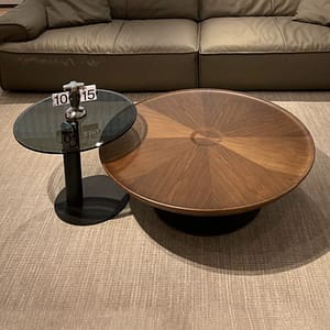 Sleek coffee table